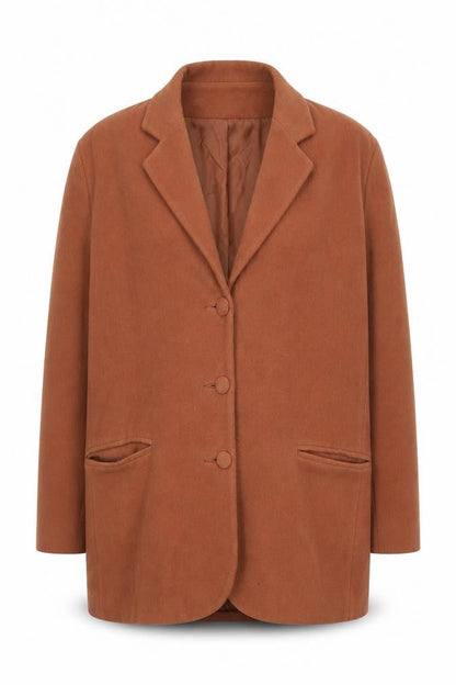 Womens UK Size 14 Clockhouse Brown Basic Jacket