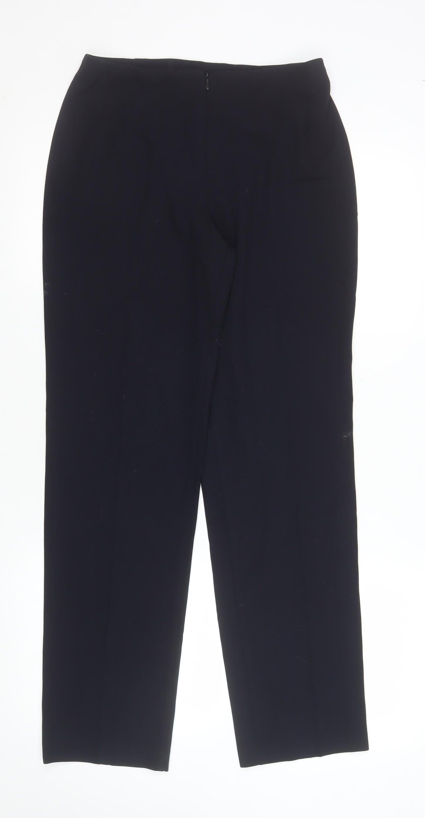 Womens UK Size 8 Marks and Spencer Regular Fit Business Casual Workwear Blue Tro