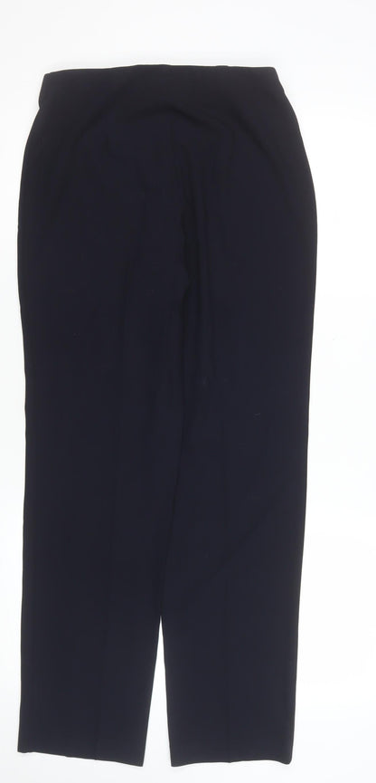 Womens UK Size 8 Marks and Spencer Regular Fit Business Casual Workwear Blue Tro