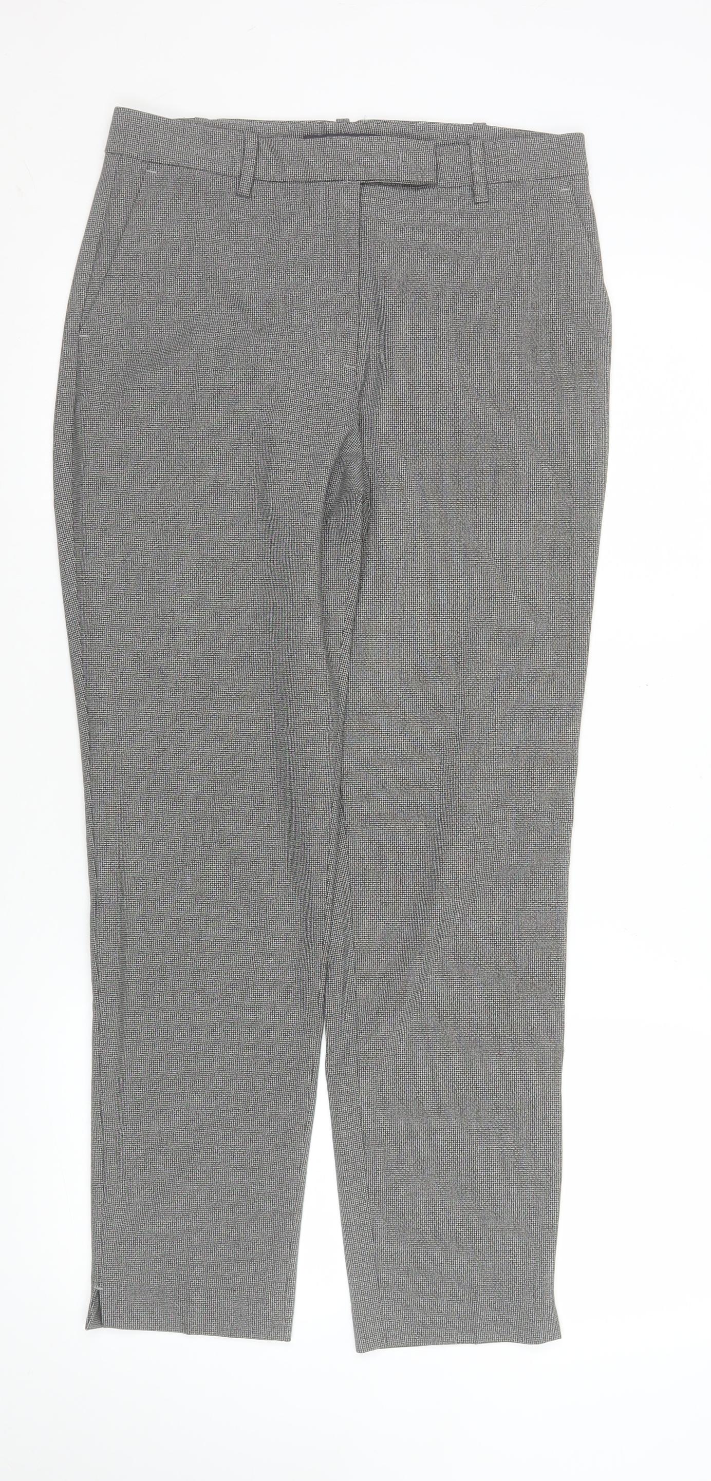 Womens UK Size 10 Marks and Spencer Regular Fit Business Casual Workwear Grey Tr