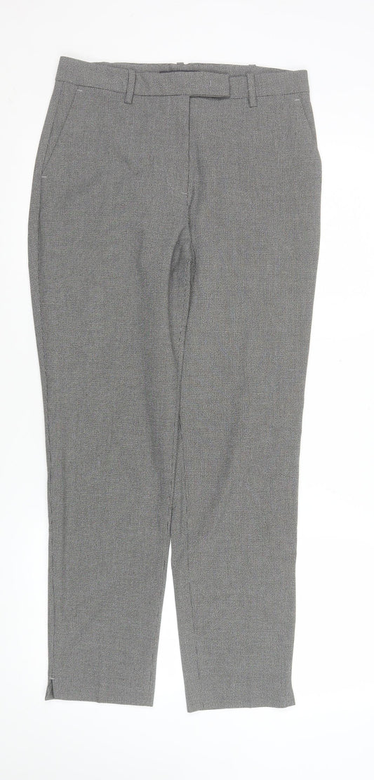 Womens UK Size 10 Marks and Spencer Regular Fit Business Casual Workwear Grey Tr