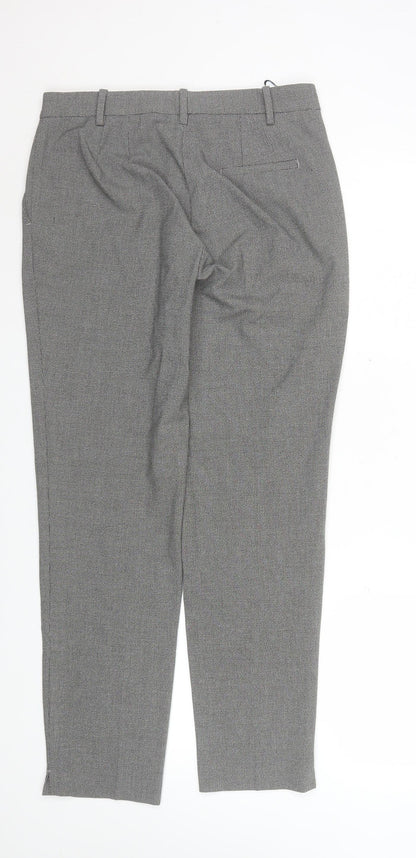 Womens UK Size 10 Marks and Spencer Regular Fit Business Casual Workwear Grey Tr