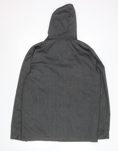 Mens UK Size M DC Grey Parka Coat