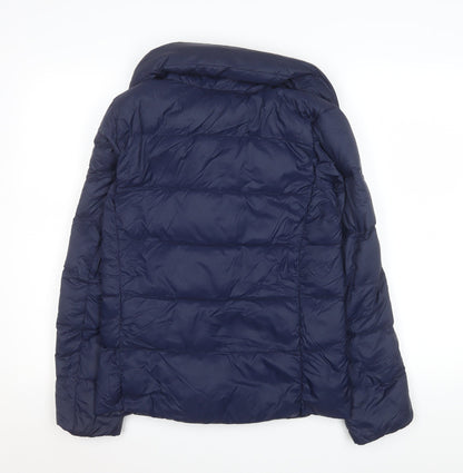 Womens UK Size S NEO-I BY OROBOS Blue Puffer Jacket