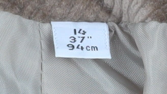 Womens UK Size 14 Viyella Brown Basic Jacket