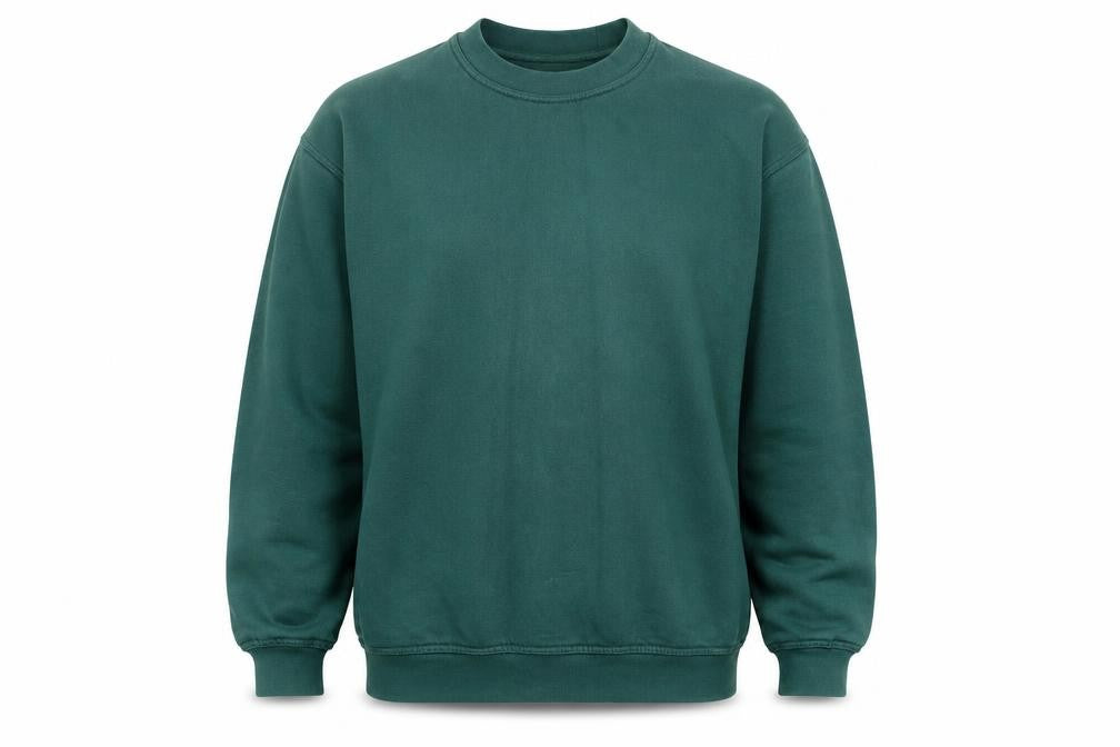 Mens UK Size M Antartex Green Pullover Sweatshirt