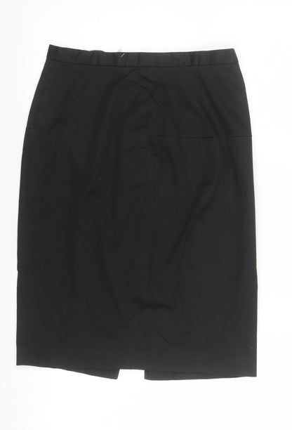 Womens UK Size 10 French Connection Straight & Pencil Twill Skirt