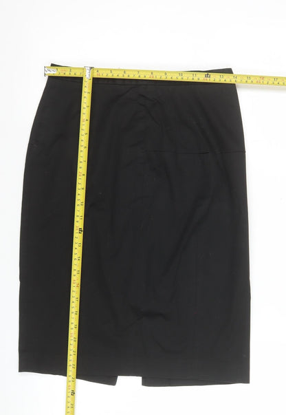 Womens UK Size 10 French Connection Straight & Pencil Twill Skirt