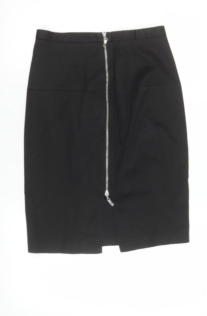 Womens UK Size 10 French Connection Straight & Pencil Twill Skirt