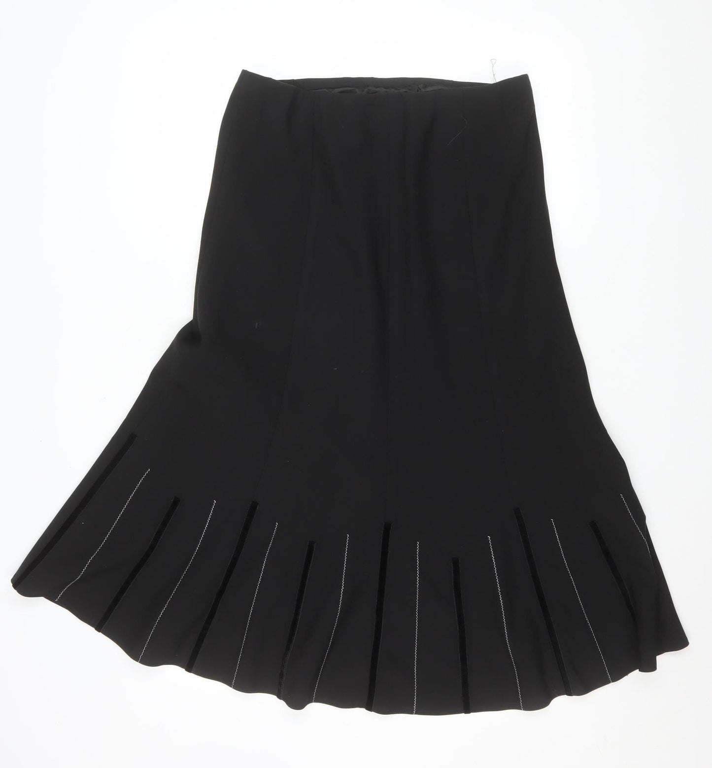 Womens UK Size 12 Platform Flare  Skirt