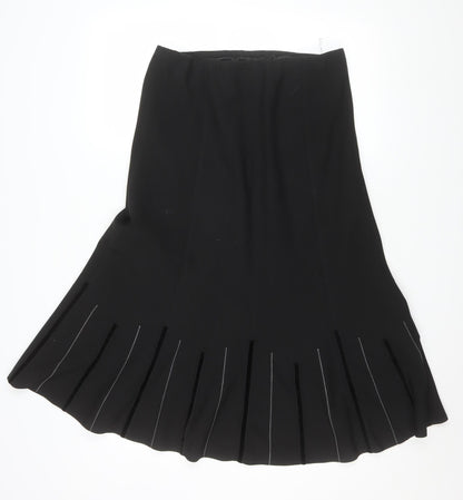 Womens UK Size 12 Platform Flare  Skirt