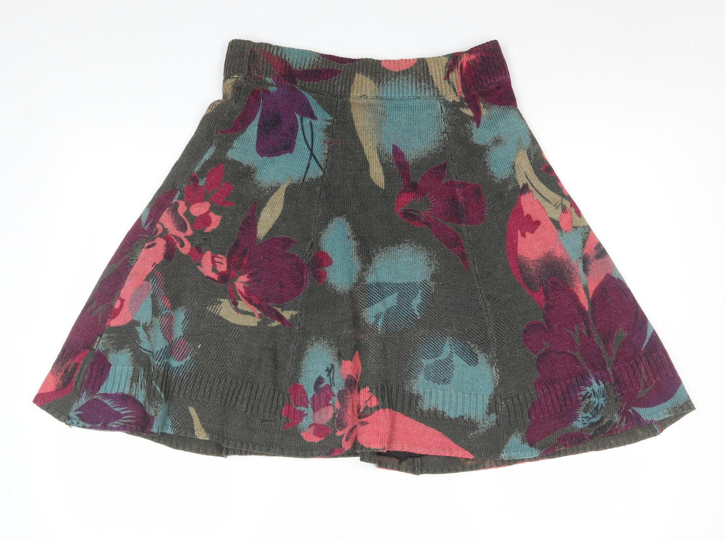 Womens UK Size 8 ANNA SCOTT A-Line Knit Skirt