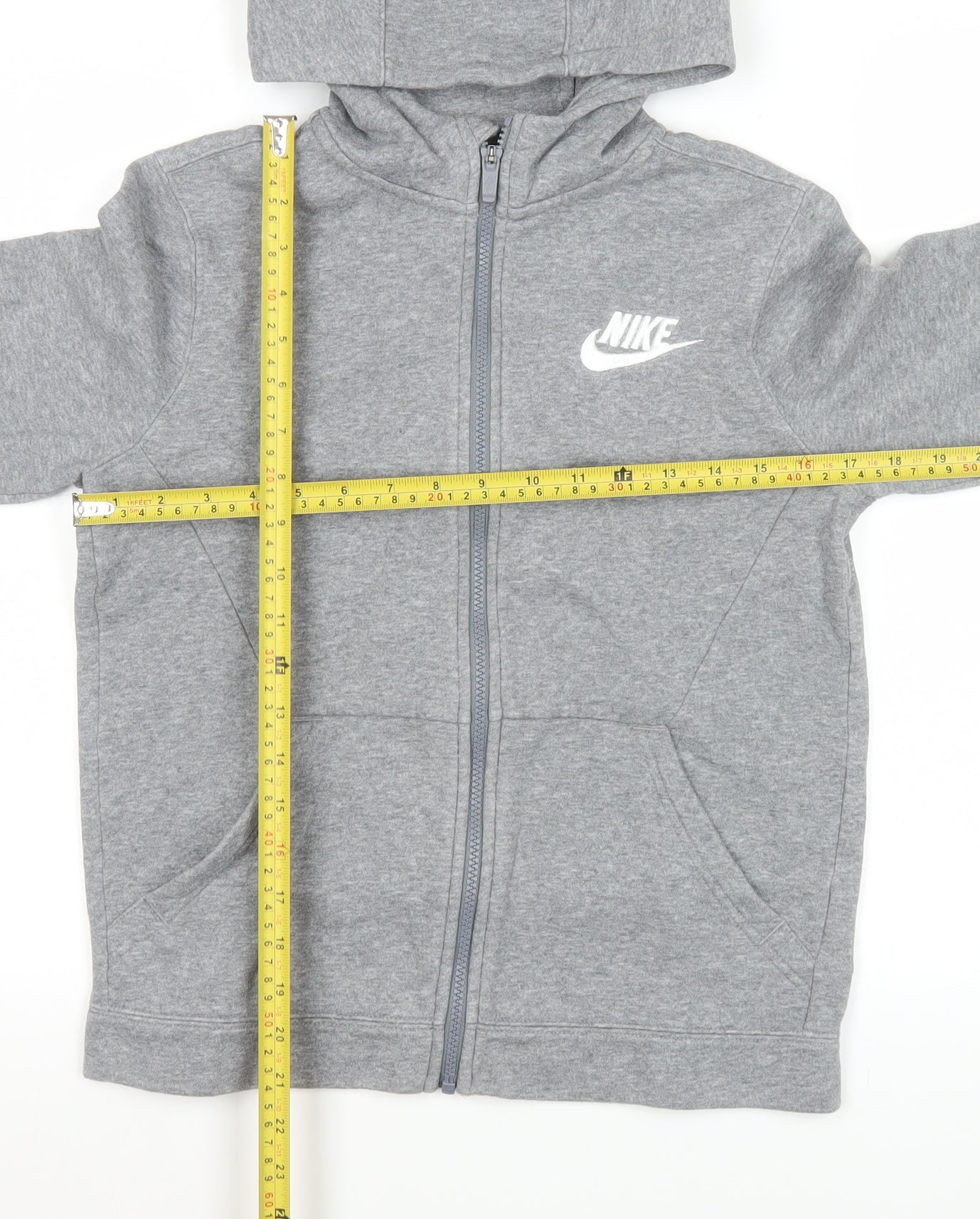 Teens UK Size L Nike Grey Basic Jacket