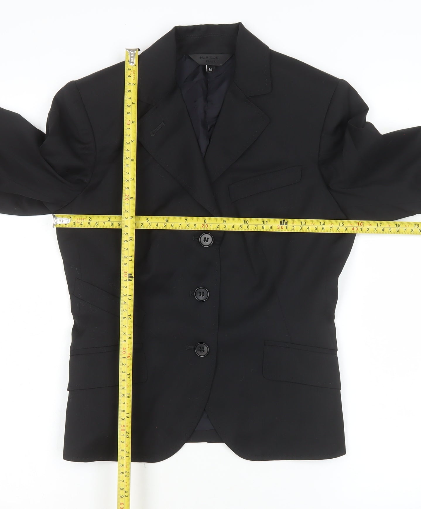 Womens UK Size 10 Paul Smith Regular Black Blazer