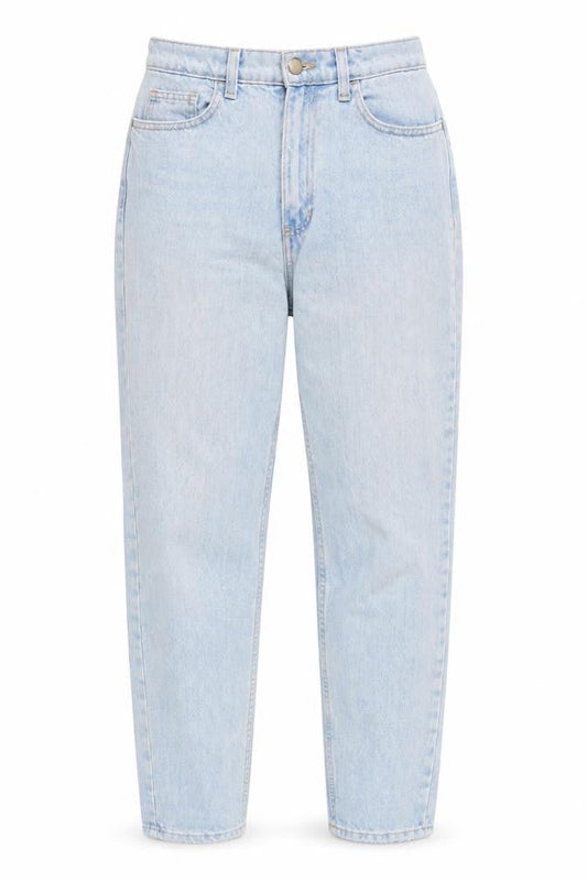Womens UK Size 8 American Apparel Regular Fit Mom Blue Jeans