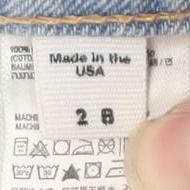 Womens UK Size 8 American Apparel Regular Fit Mom Blue Jeans