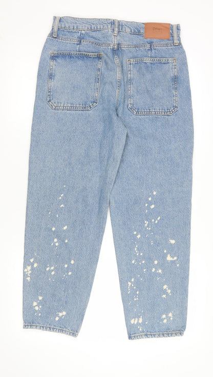 Womens UK Size M BDG Relaxed Fit Mom Blue Jeans