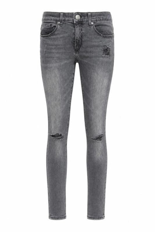 Womens UK Size 28 River Island Slim Fit Skinny Grey Jeans