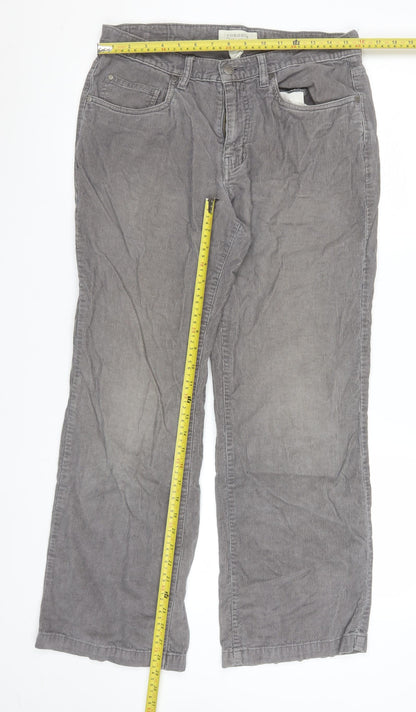 Womens UK Size 32x30 Sonoma Life + Style Regular Fit Chino Grey Trousers