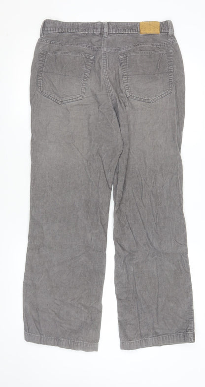 Womens UK Size 32x30 Sonoma Life + Style Regular Fit Chino Grey Trousers