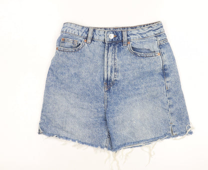 Womens UK Size 6 Denim Co. Regular Fit Cut-Off Shorts
