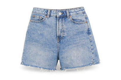 Womens UK Size 6 Denim Co. Regular Fit Cut-Off Shorts