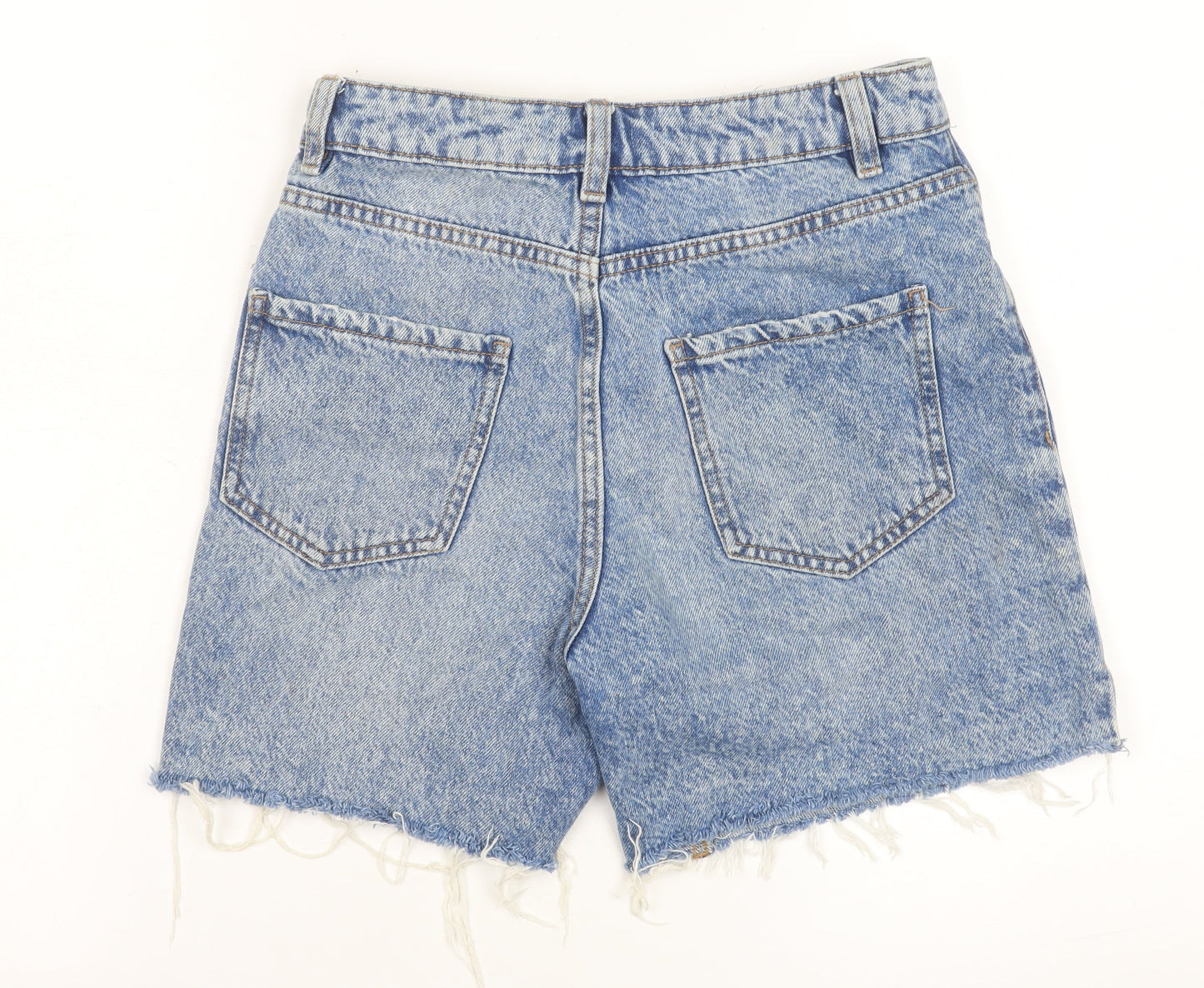 Womens UK Size 6 Denim Co. Regular Fit Cut-Off Shorts