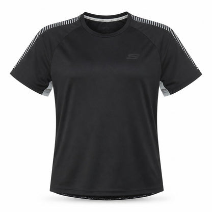 Womens UK Size L Skechers Black Basic T-Shirt
