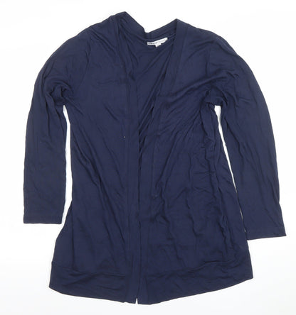 Womens UK Size 14 Capsule Blue Cardigan Jumper