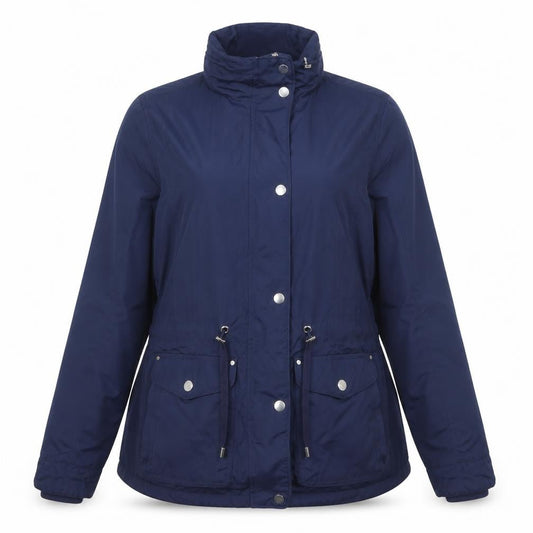 Womens UK Size 10 Dunnes Blue Parka Coat