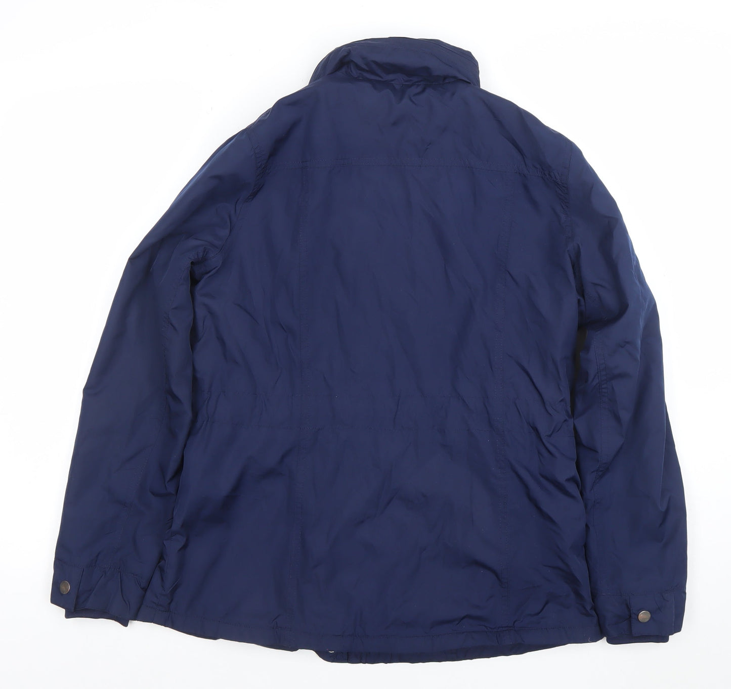 Womens UK Size 10 Dunnes Blue Parka Coat