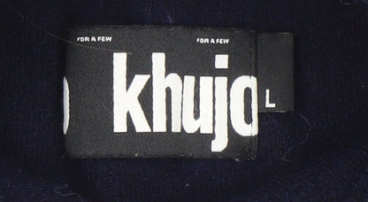 Mens UK Size L Khujo Blue Pullover Sweatshirt