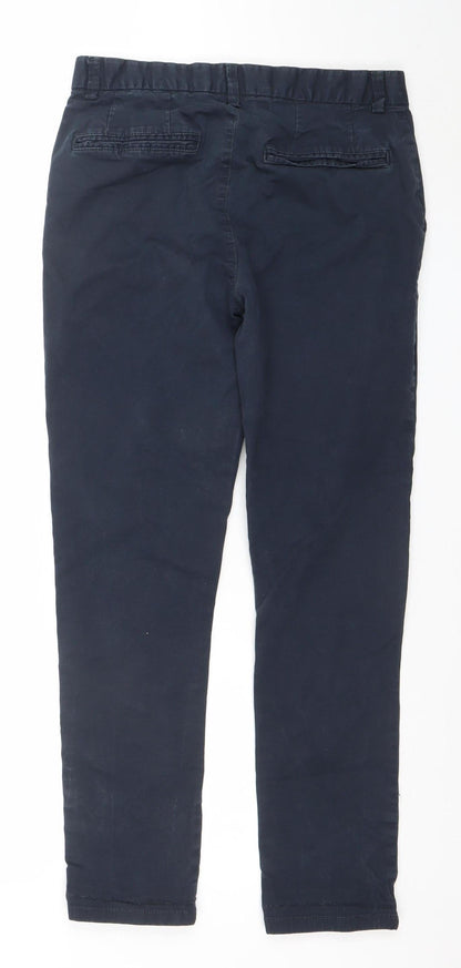 Mens UK Size M denim co. Slim Fit Chino Blue Trousers