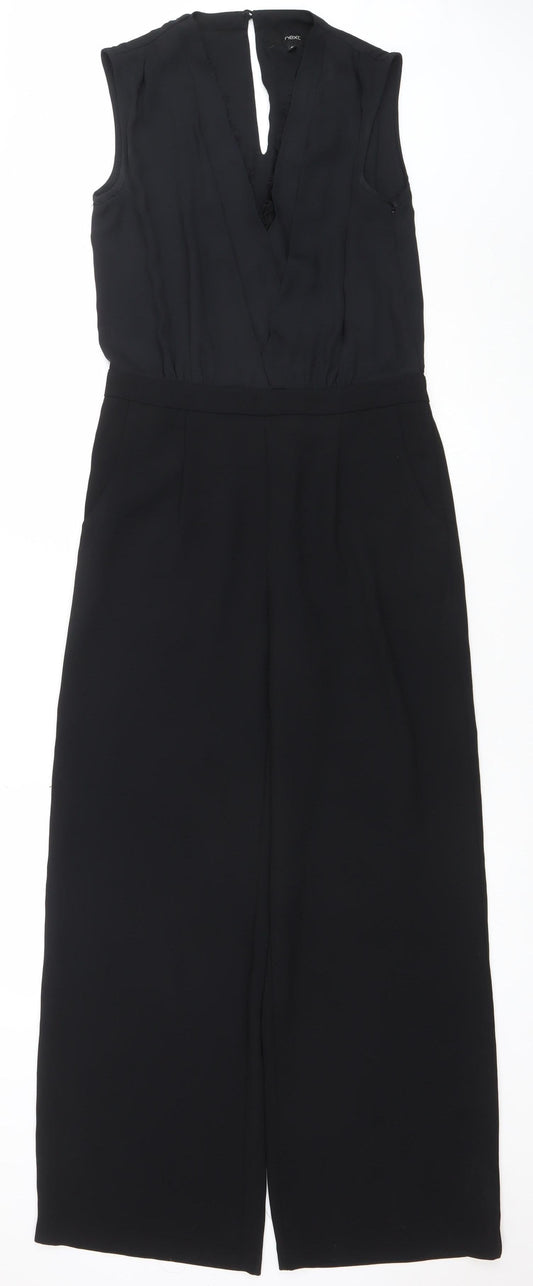 Womens UK Size 8 NEXT One-Piece Black Jumpsuit
