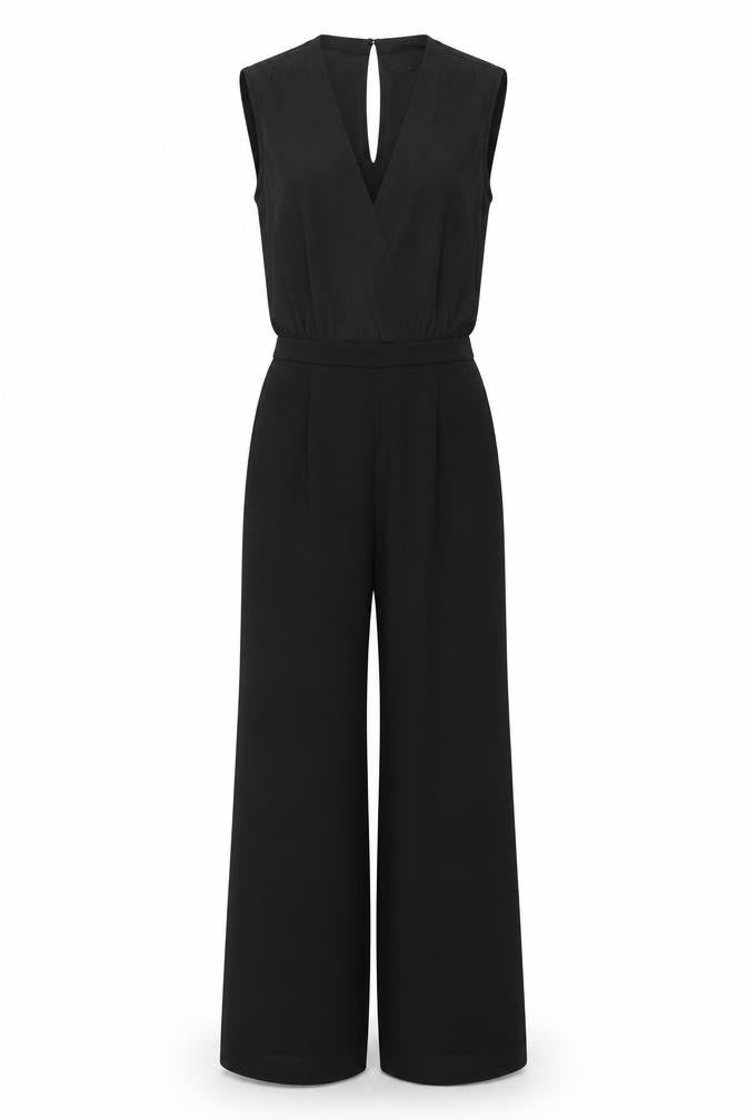 Womens UK Size 8 NEXT One-Piece Black Jumpsuit