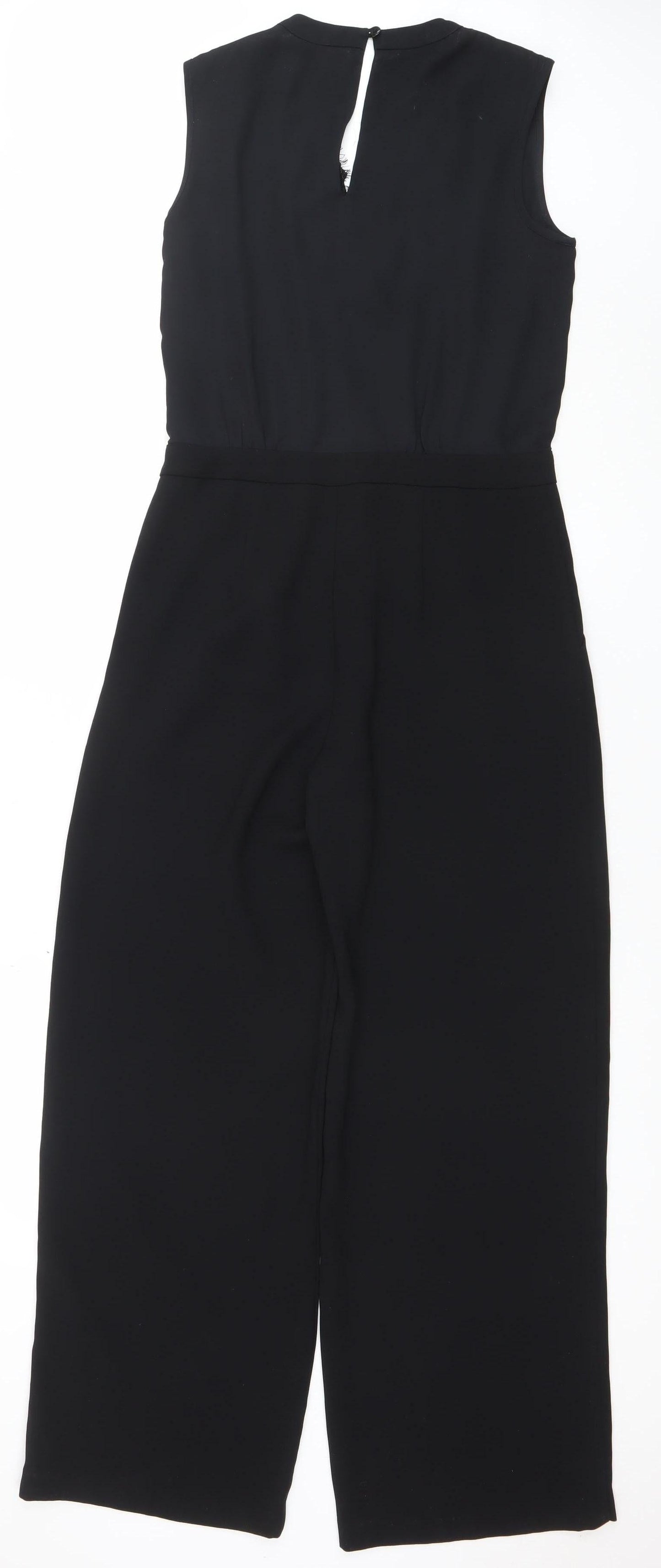 Womens UK Size 8 NEXT One-Piece Black Jumpsuit