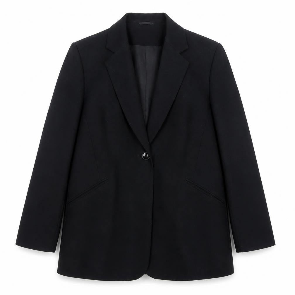 Womens UK Size 12 Monsoon Regular Black Blazer