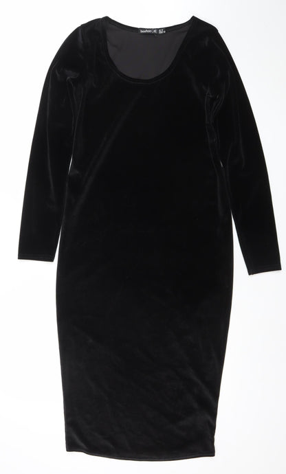 Womens UK Size 10 Boohoo Bodycon Dress