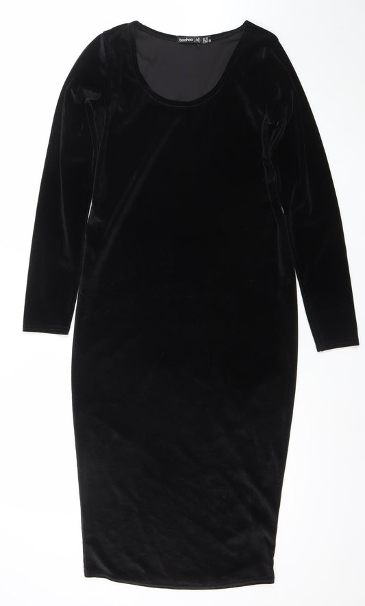 Womens UK Size 10 Boohoo Bodycon Dress