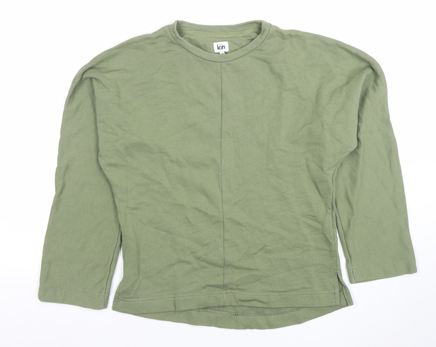 Womens UK Size XS Kin Green Pullover Sweatshirt
