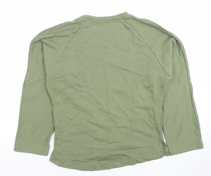 Womens UK Size XS Kin Green Pullover Sweatshirt