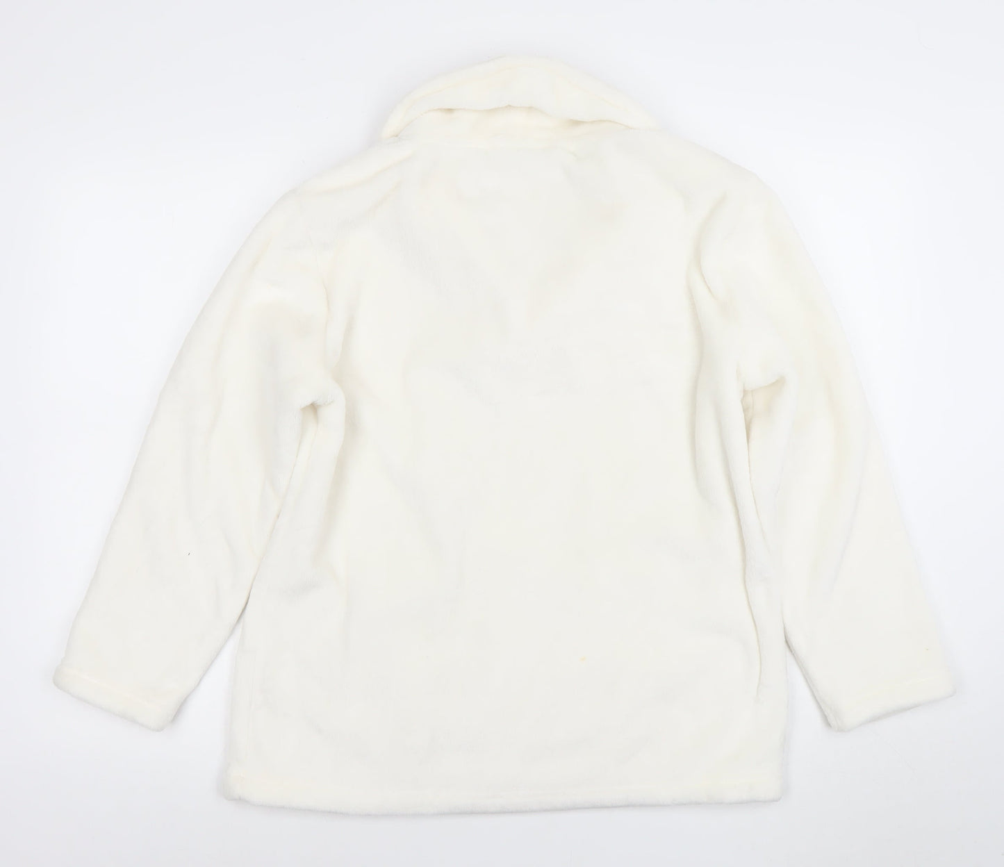 Womens UK Size 14 ARI JOHN ROCHA Ivory Pullover Hoodie