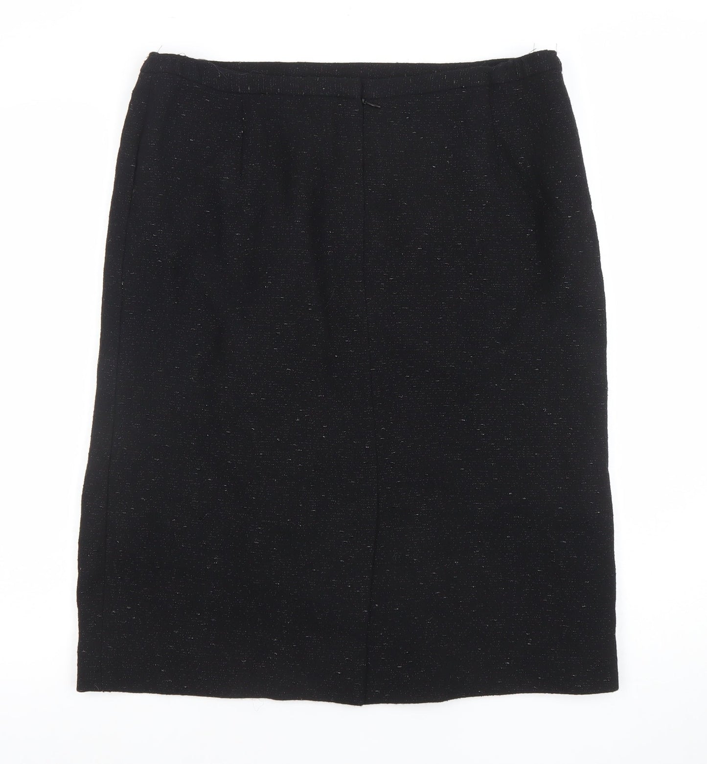 Womens UK Size 12 Jaeger Straight & Pencil Tweed Skirt