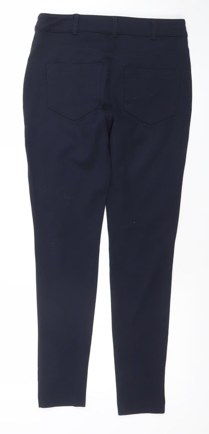 Womens UK Size 8 Dunnes Stores Slim Fit Jegging Blue Trousers