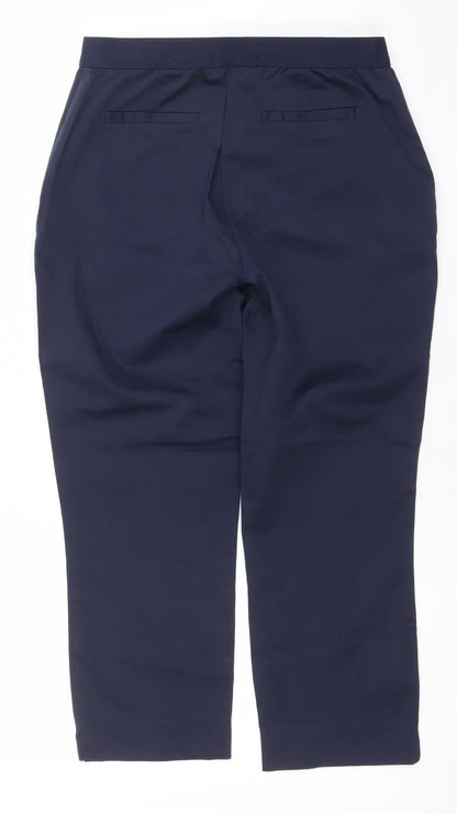 Womens UK Size 8 Dunnes Stores Slim Fit Chino Blue Trousers