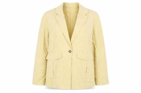 Womens UK Size 10 Warehouse Beige Basic Jacket