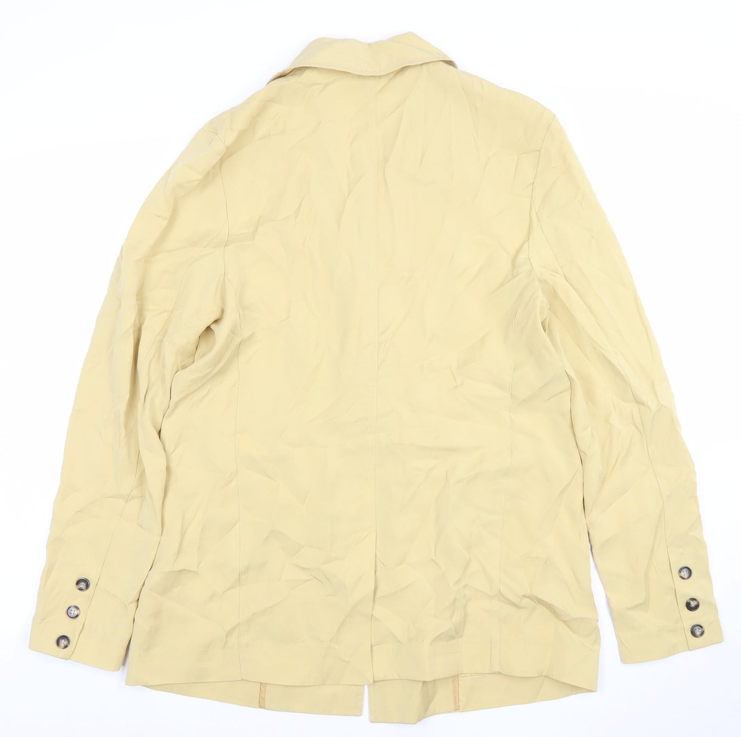 Womens UK Size 10 Warehouse Beige Basic Jacket