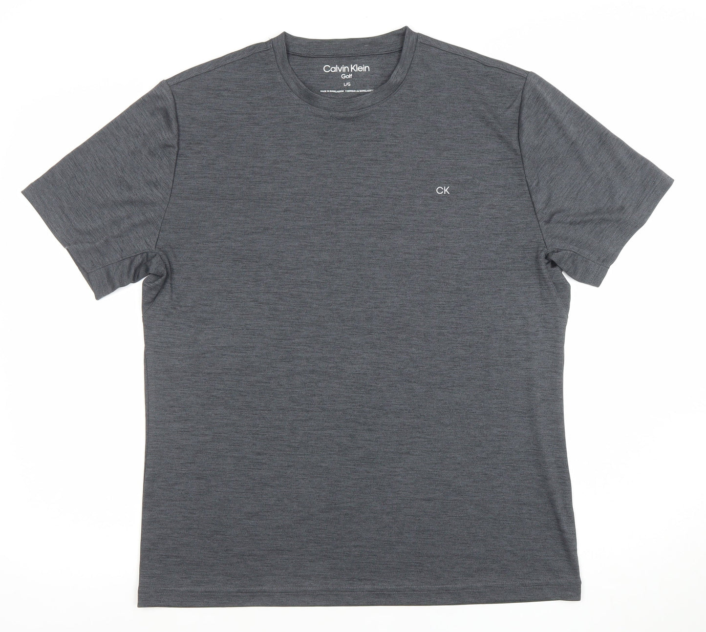 Mens UK Size L Calvin Klein Grey Golf T-Shirt