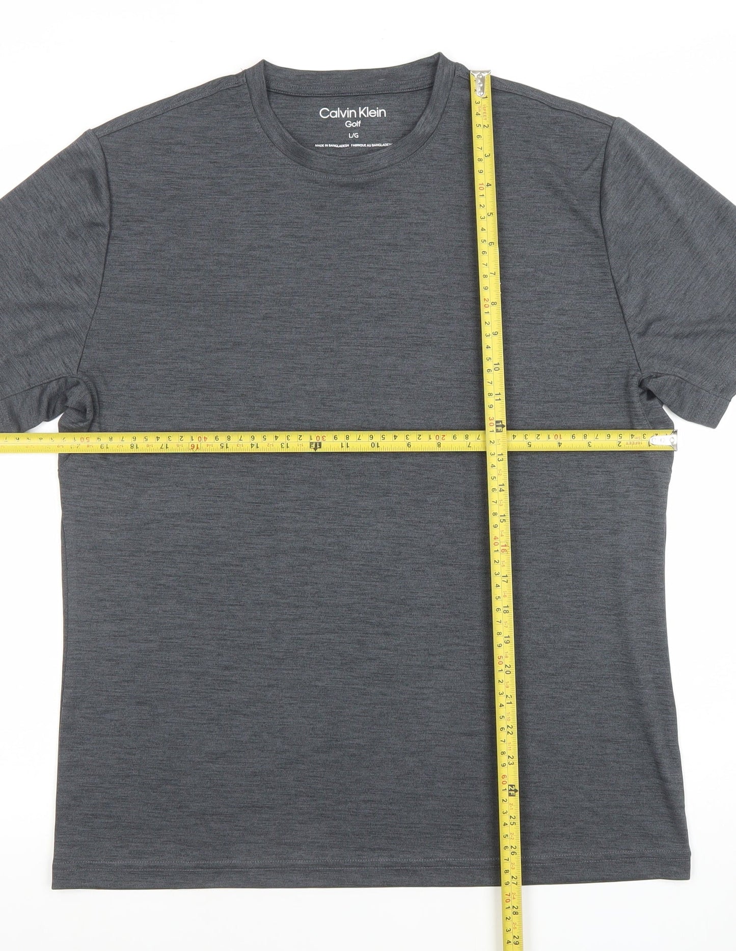 Mens UK Size L Calvin Klein Grey Golf T-Shirt