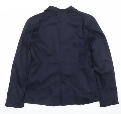 Womens UK Size XL Lulu Jane Regular Blue Blazer
